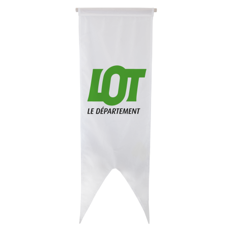 Oriflamme du Conseil Départemental du Lot