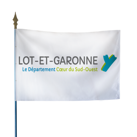 Drapeau du Conseil Départemental du Lot-et-Garonne