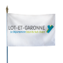 Drapeau du Conseil Départemental du Lot-et-Garonne