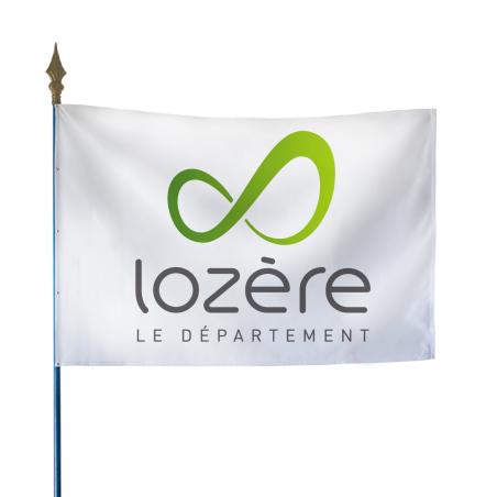 Drapeau du Conseil Départemental de la Lozère