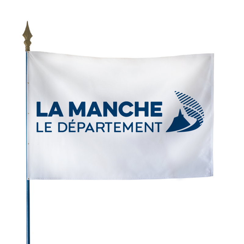 Drapeau du Conseil Départemental de la Manche