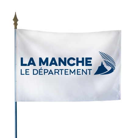 Drapeau du Conseil Départemental de la Manche