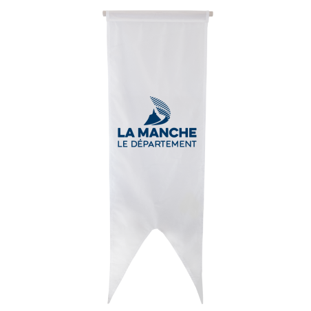 Oriflamme du Conseil Départemental de la Manche