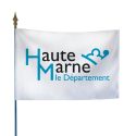 Drapeau du Conseil Départemental de la Haute-Marne