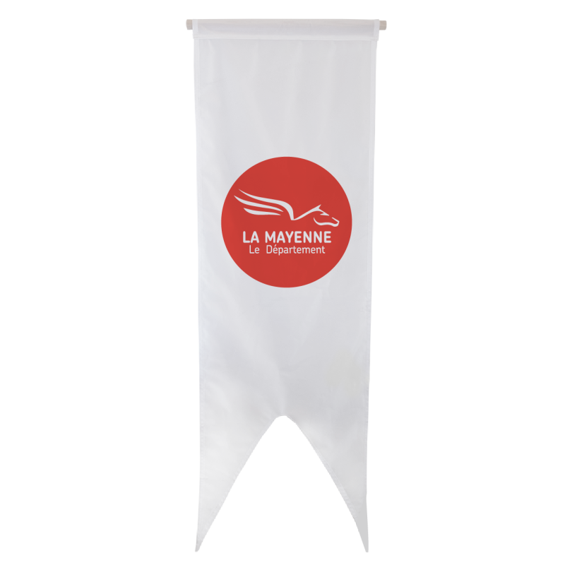 Oriflamme du Conseil Départemental de la Mayenne