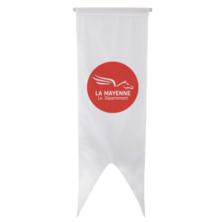 Oriflamme du Conseil Départemental de la Mayenne