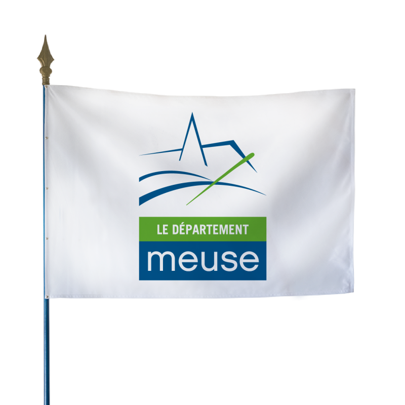 Drapeau du Conseil Départemental de la Meuse