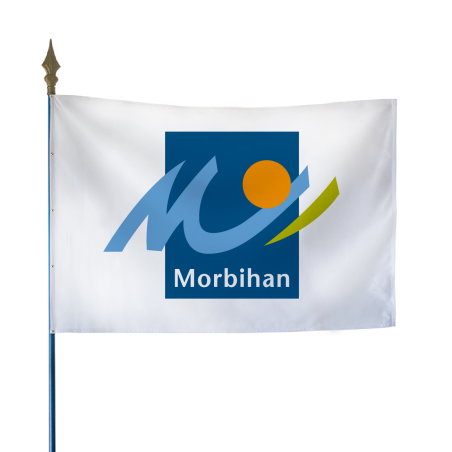 Drapeau du Conseil Départemental du Morbihan