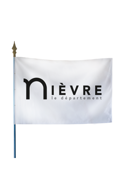 Drapeau du Conseil Départemental de la Nièvre