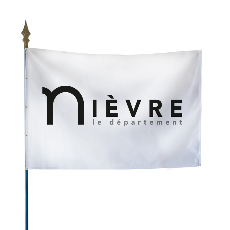 Drapeau du Conseil Départemental de la Nièvre