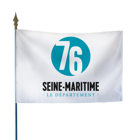 Drapeau du Conseil Départemental de la Seine-Maritime