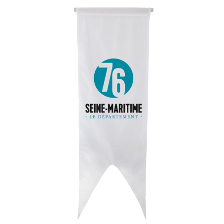 Oriflamme du Conseil Départemental de la Seine-Maritime