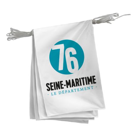 Guirlande du Conseil Départemental de la Seine-Maritime - A l'unité