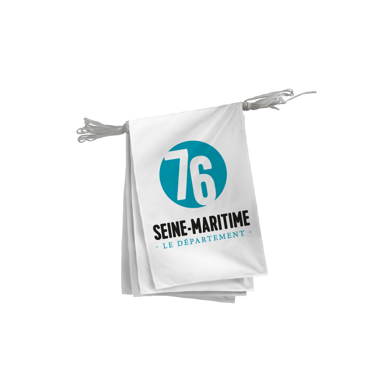 Guirlande du Conseil Départemental de la Seine-Maritime