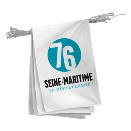 Guirlande du Conseil Départemental de la Seine-Maritime