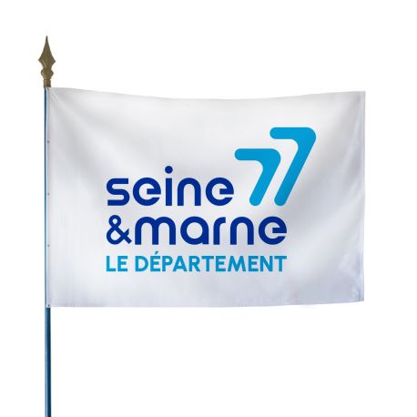 Drapeau du Conseil Départemental de la Seine-et-Marne 