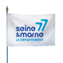 Drapeau du Conseil Départemental de la Seine-et-Marne 