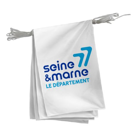 Guirlande du Conseil Départemental de la Seine-et-Marne - A l'unité
