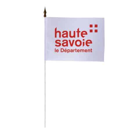 Drapeau de table du Conseil Départemental de la Haute-Savoie 10x15 cm - A l'unité
