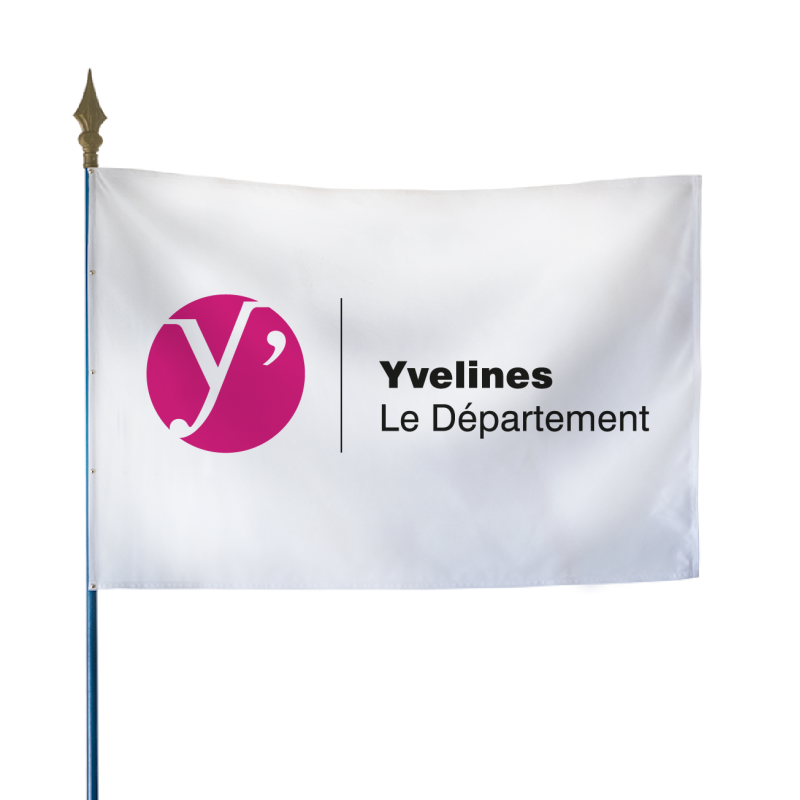 Drapeau du Conseil Départemental des Yvelines