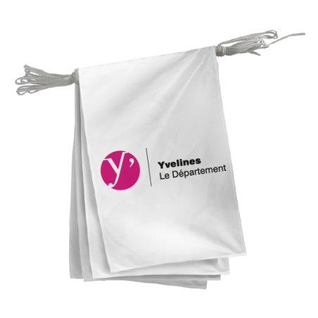 Guirlande du Conseil Départemental des Yvelines