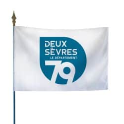 Drapeau du Conseil Départemental des Deux-Sèvres