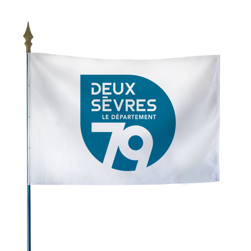 Drapeau du Conseil Départemental des Deux-Sèvres