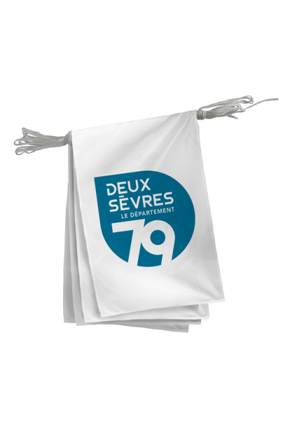 Guirlande du Conseil Départemental de Deux-Sèvres