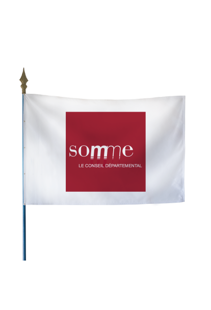 Drapeau du Conseil Départemental de la Somme