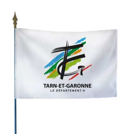 Drapeau du Conseil Départemental du Tarn-et-Garonnne