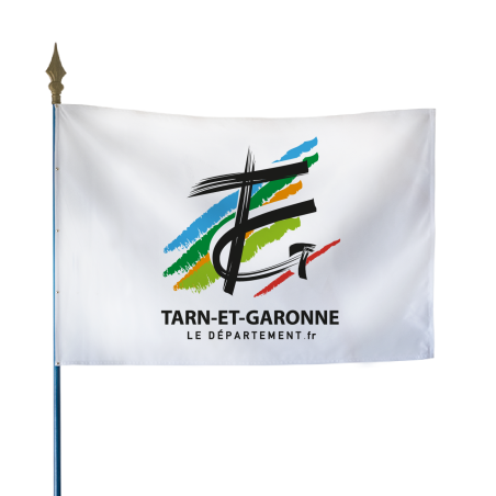 Drapeau du Conseil Départemental du Tarn-et-Garonnne
