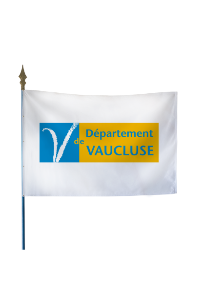 Drapeau du Conseil Départemental du Vaucluse