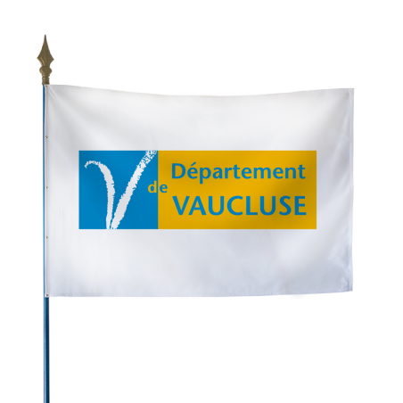 Drapeau du Conseil Départemental du Vaucluse