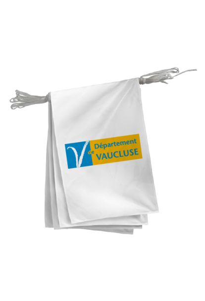 Guirlande du Conseil Départemental du Vaucluse - 10x15 cm