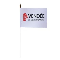 Drapeau de table du Conseil Départemental de la Vendée 10x15 cm