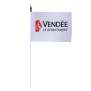 Drapeau de table du Conseil Départemental de la Vendée 10x15 cm