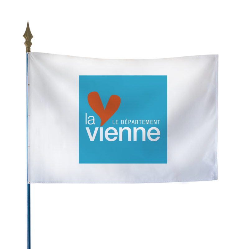 Drapeau du Conseil Départemental de la Vienne