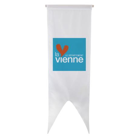 Oriflamme du Conseil Départemental de la Vienne
