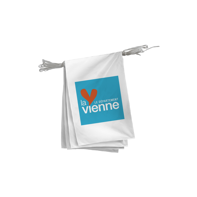 Guirlande du Conseil Départemental de la Vienne