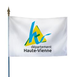 Drapeau du Conseil Départemental de la Haute-Vienne