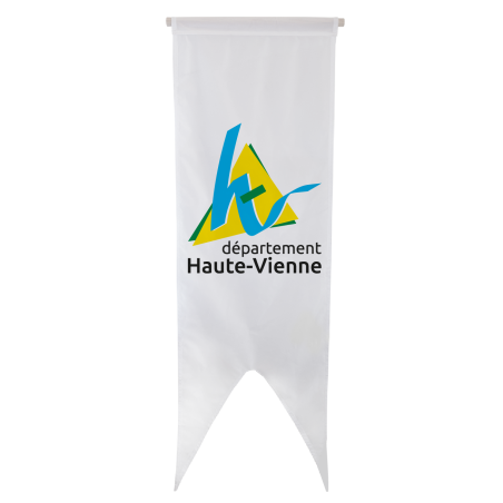 Oriflamme du Conseil Départemental de la Haute-Vienne