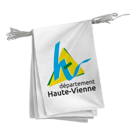 Guirlande du Conseil Départemental de la Haute-Vienne - A l'unité