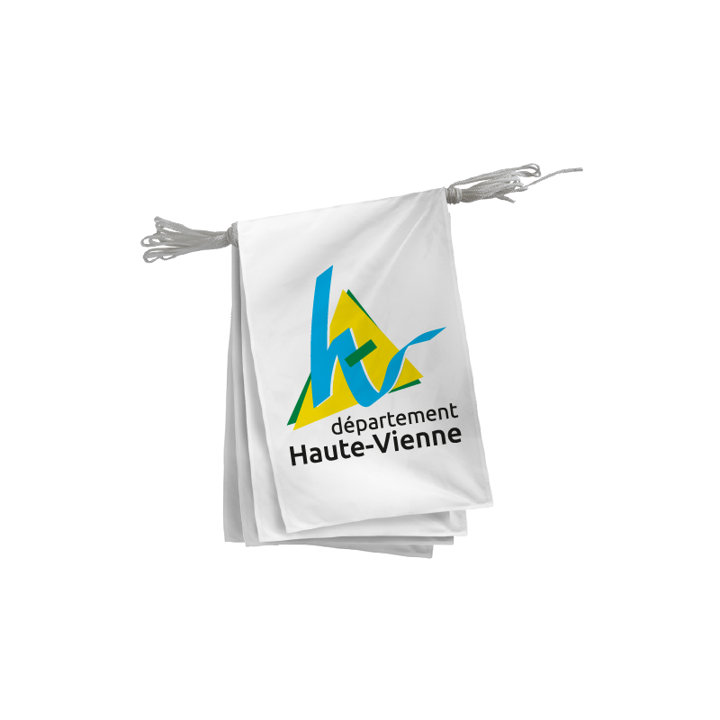 Guirlande du Conseil Départemental de la Haute-Vienne 