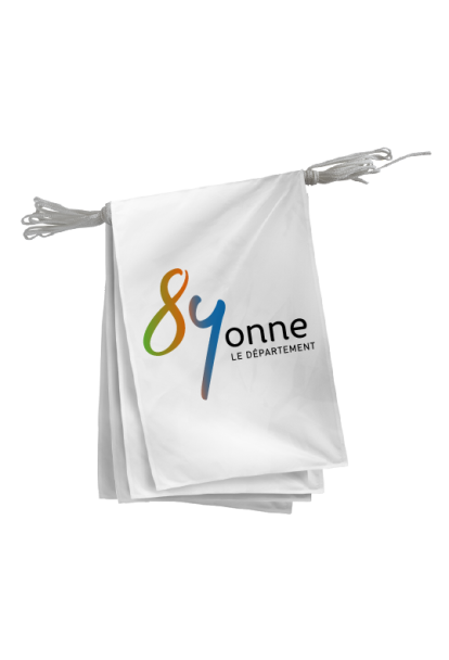 Guirlande du Conseil Départemental de l'Yonne 