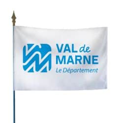 Drapeau du Conseil Départemental du Val de Marne 
