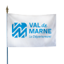 Drapeau du Conseil Départemental du Val de Marne 