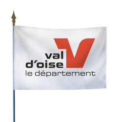 Drapeau du Conseil Départemental du Val d'Oise
