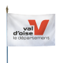 Drapeau du Conseil Départemental du Val d'Oise