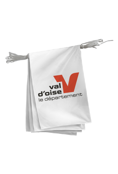 Guirlande du Conseil Départemental du Val d'Oise