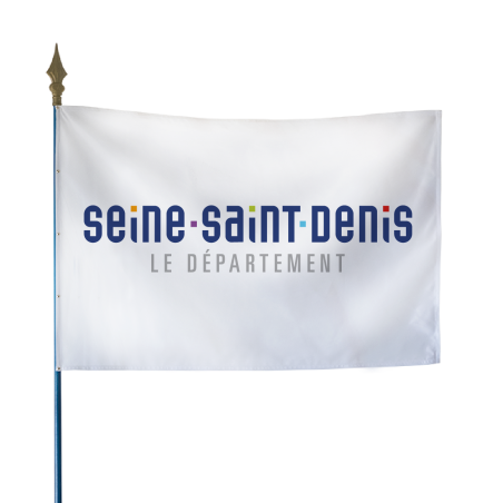 Drapeau du Conseil Départemental de la Seine-Saint-Denis